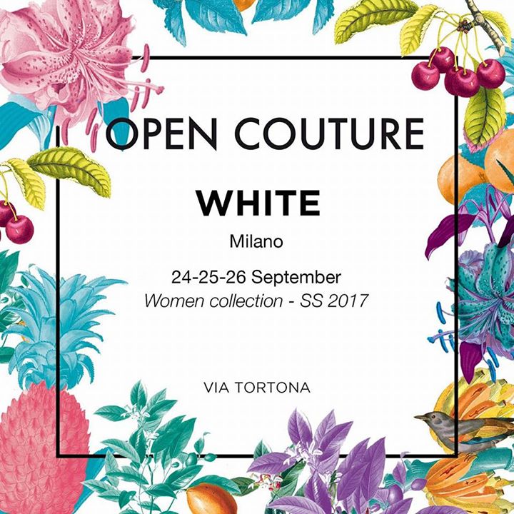 OPEN COUTURE  #whiteshow  #ss2017 #bags #milano